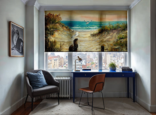 Coastal Path Roller Shade - Mağazam