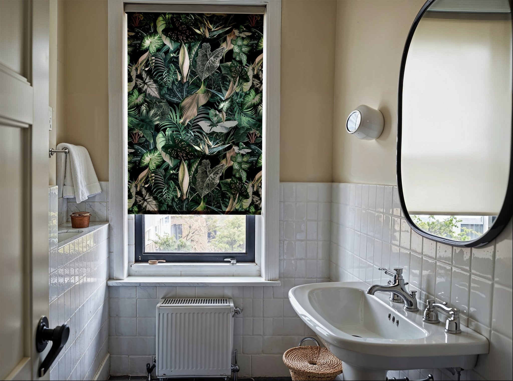 Dark Tropical Jungle Roller Shade - Mağazam