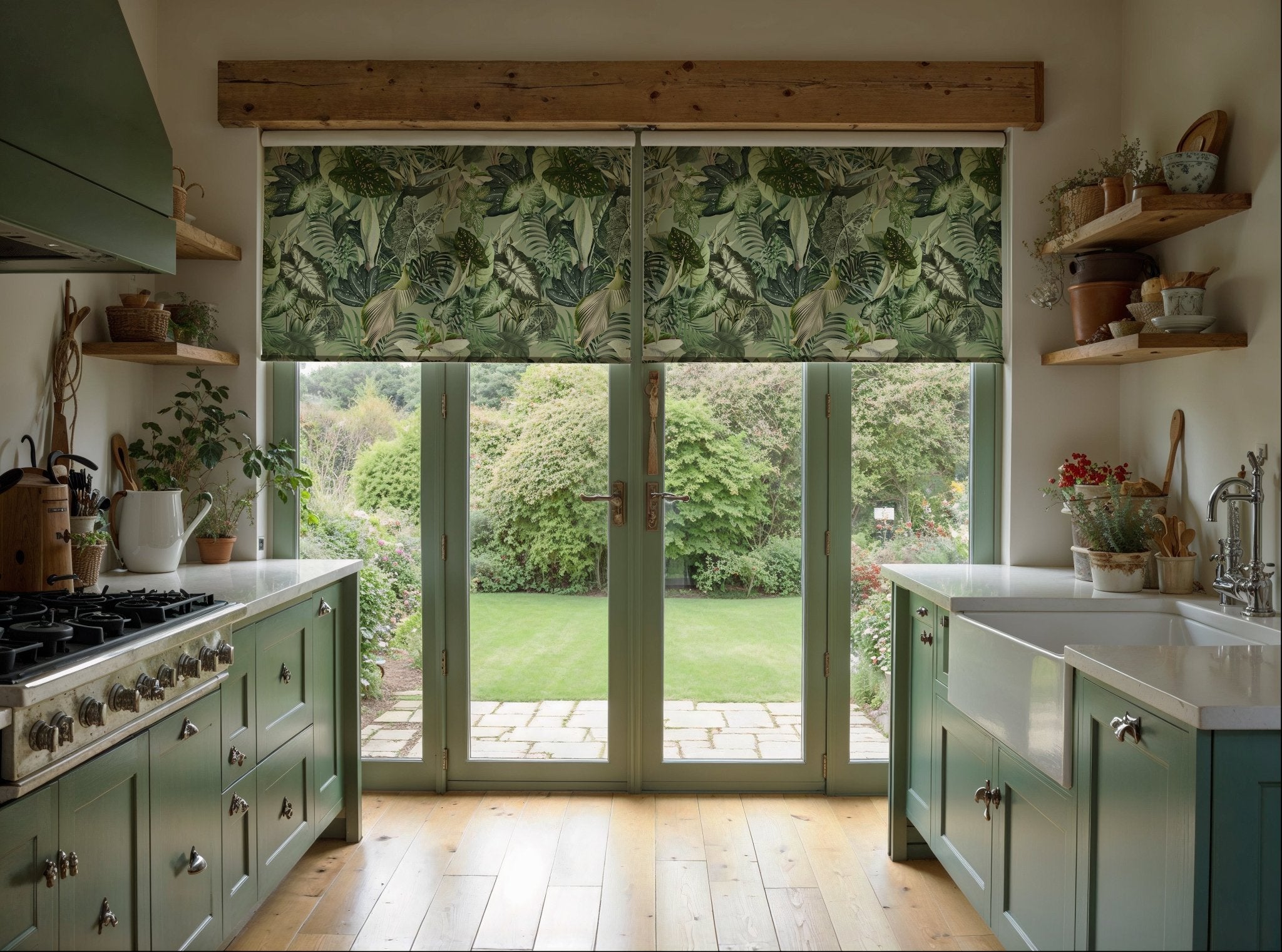 Tropical Jungle Roller Shade - Mağazam