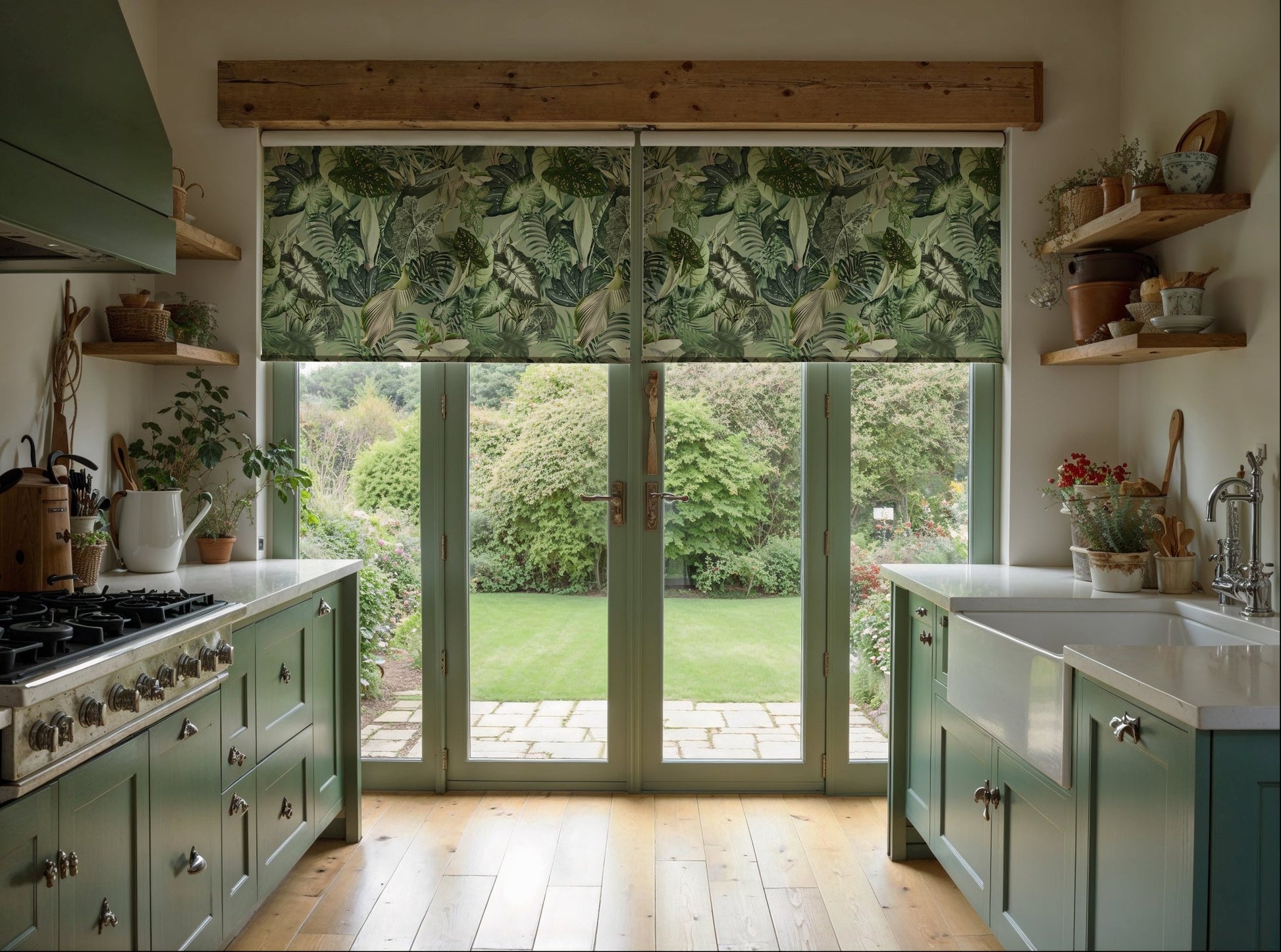 Tropical Jungle Roller Shade - Mağazam