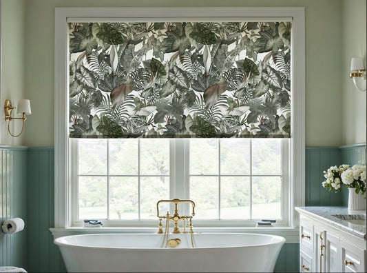 Tropical Leaf Roller Shade - Mağazam
